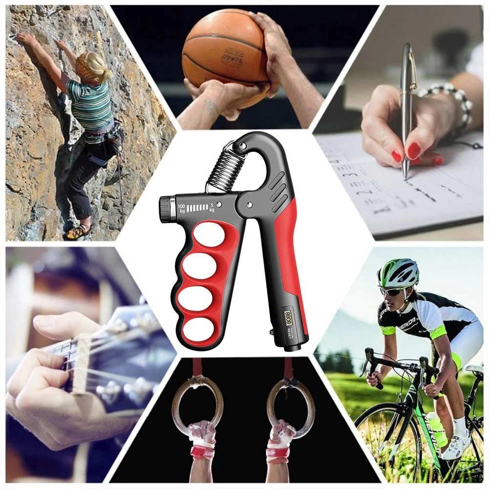 PostureFlex™ Smart Counting Hand Grip Strengthener